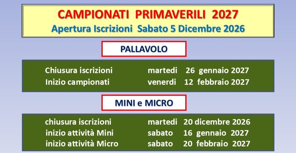 5 camp. primaverili